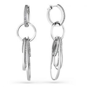 Серьги из белого золота Мастер Бриллиант 05M2-208508-00-00 с бриллиантом 05M2-208508-00-00 фото