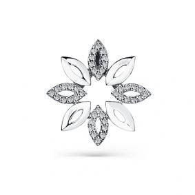 Подвеска из белого золота Мастер Бриллиант 05M3-230031-00-00 с бриллиантом 05M3-230031-00-00 фото