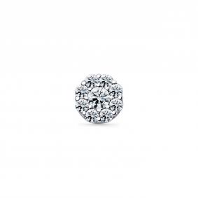 Подвеска из белого золота Мастер Бриллиант 05M3-230855-00-00 с бриллиантом 05M3-230855-00-00 фото