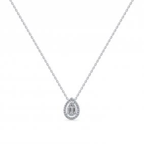Колье из белого золота Мастер Бриллиант 05M6-260793-00-00 с бриллиантом 05M6-260793-00-00 фото