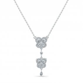 Колье из белого золота Мастер Бриллиант 05M6-260800-70-00 с бриллиантом 05M6-260800-70-00 фото