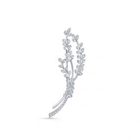 Брошь из белого золота Мастер Бриллиант 05M7-270375-00-00 с бриллиантом 05M7-270375-00-00 фото