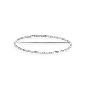 Брошь из белого золота Мастер Бриллиант 05M7-325 с бриллиантом 05M7-325 фото