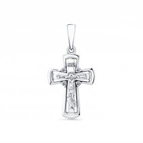 Подвеска из белого золота Мастер Бриллиант 05M8-280223-00-00 с бриллиантом 05M8-280223-00-00 фото