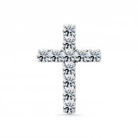 Подвеска из белого золота Мастер Бриллиант 05M8-280332-00-00 с бриллиантом 05M8-280332-00-00 фото