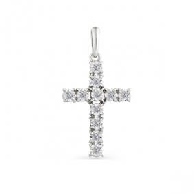 Подвеска из белого золота Мастер Бриллиант 05M8-280350-70-00 с бриллиантом 05M8-280350-70-00 фото