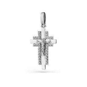 Подвеска из белого золота Мастер Бриллиант 05M8-280412-00-00 с бриллиантом 05M8-280412-00-00 фото