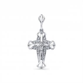 Подвеска из белого золота Мастер Бриллиант 05M8-280449-00-70 с бриллиантом 05M8-280449-00-70 фото