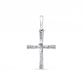 Подвеска из белого золота Мастер Бриллиант 05M8-280455-00-70 с бриллиантом 05M8-280455-00-70 фото