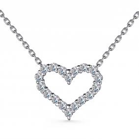 Серебряное колье АЛЬКОР 06-3370/00КЦ-00 с фианитом 06-3370/00КЦ-00 фото