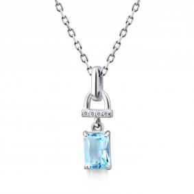 06-4463/00ТБ-00 Колье Серебро 925° 06-4463/00ТБ-00 фото