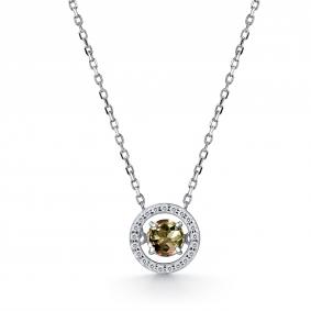Серебряное колье АЛЬКОР с танцующим султанином и фианитом 06-4751/00СТ-00 06-4751/00СТ-00 фото
