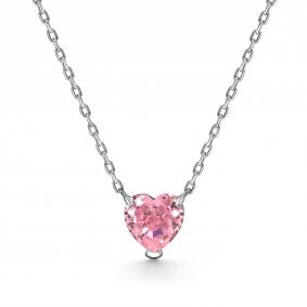 Серебряное колье АЛЬКОР с бриллианитом 06-4768/0БТ5-00 06-4768/0БТ5-00 фото