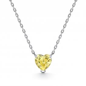 Серебряное колье АЛЬКОР с бриллианитом 06-4768/0БТ6-00 06-4768/0БТ6-00 фото
