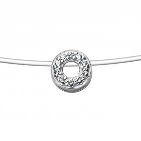 Колье на леске АЛЬКОР с фианитом 06-4892/00КЦ-00 06-4892/00КЦ-00 фото