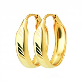 Серьги из лимонного золота TALANT 06.01-25ЖЗ 06.01-25ЖЗ фото