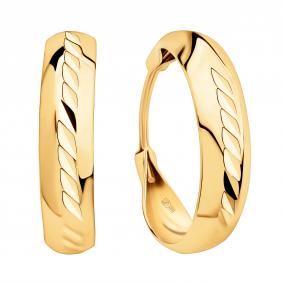 Серьги из лимонного золота TALANT 06.01-40ЖЗ 06.01-40ЖЗ фото