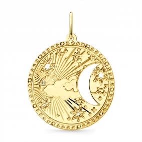 Подвеска из лимонного золота Мастер Бриллиант 06M010-0301-2100-020 06M010-0301-2100-020 фото