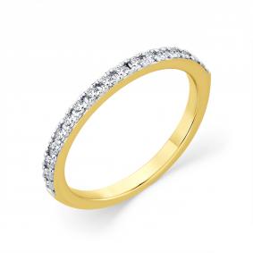 Кольцо из лимонного золота Мастер Бриллиант 06M1-306519-01-00 с бриллиантом 06M1-306519-01-00 фото