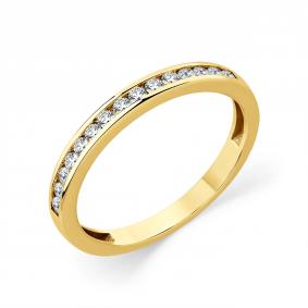 Кольцо из лимонного золота Мастер Бриллиант 06M1-306602-01-00 с бриллиантом 06M1-306602-01-00 фото