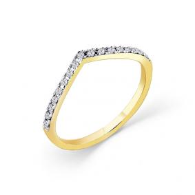 Кольцо из лимонного золота Мастер Бриллиант 06M1-308715-00-00 с бриллиантом 06M1-308715-00-00 фото