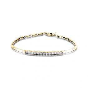 Браслет из лимонного золота Мастер Бриллиант 06M10-320365-00-00 с бриллиантом 06M10-320365-00-00 фото