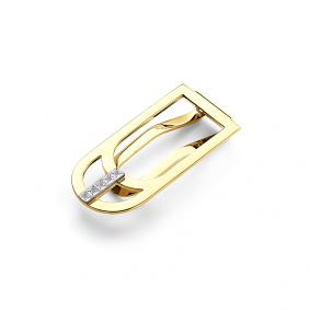 Из лимонного золота Мастер Бриллиант 06M11-002 с бриллиантом 06M11-002 фото