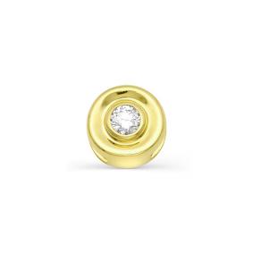 Подвеска из лимонного золота Мастер Бриллиант 06M3-217/1 с бриллиантом 06M3-217/1 фото