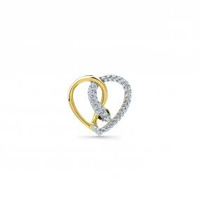 Подвеска Символ года Змея Мастер Бриллиант с бриллиантом 06M3-330099-70-55 06M3-330099-70-55 фото