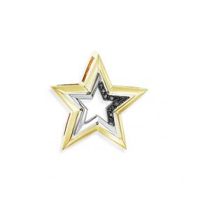 Подвеска из лимонного золота Мастер Бриллиант 06M3-831 с бриллиантом 06M3-831 фото