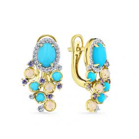 Подвеска из лимонного золота Мастер Бриллиант 06M3-922-03 с бриллиантом и рубином 06M3-922-03 фото