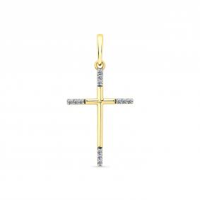 Подвеска из лимонного золота Мастер Бриллиант 06M8-380374-00-00 с бриллиантом 06M8-380374-00-00 фото