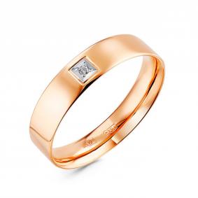 Золотое кольцо ERA Jewellery 07-00039-01-001-03-01 с бриллиантом 07-00039-01-001-03-01 фото