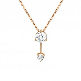 Золотое колье Platina 07-0101-00-401-1110-03 с фианитом 07-0101-00-401-1110-03 фото