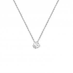 Колье из белого золота Platina 07-0133-00-401-1120-03 с фианитом 07-0133-00-401-1120-03 фото