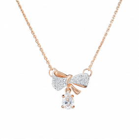 Золотое колье Platina 07-0172-00-501-1110-38 с фианитом 07-0172-00-501-1110-38 фото