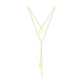 Колье из лимонного золота SOKOLOV 070435-2 070435-2 фото