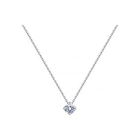 Колье из белого золота SOKOLOV 070534-3 с фианитом 070534-3 фото
