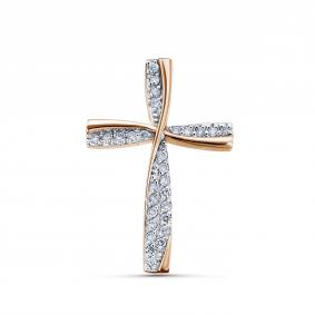 Золотая подвеска ERA Jewellery 08-00135-01-001-01-01 с бриллиантом 08-00135-01-001-01-01 фото