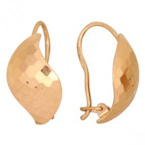 Золотые серьги Золотые узоры 08-1475 08-1475 фото