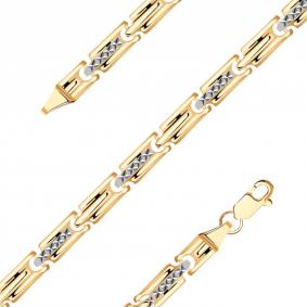 Золотой браслет Золотые узоры 09-0842 09-0842 фото