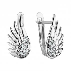 Серебряные серьги TALANT 10-72-0001-15635 с фианитом 10-72-0001-15635 фото