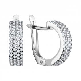 Серебряные серьги TALANT 10-72-0001-27964 с фианитом 10-72-0001-27964 фото