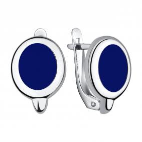 Серебряные серьги TALANT 10-7B-0000-17238 с эмалью 10-7B-0000-17238 фото