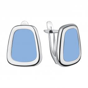 Серебряные серьги TALANT 10-7B-0000-17239 с эмалью 10-7B-0000-17239 фото