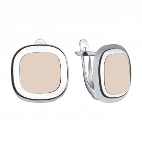 Серебряные серьги TALANT 10-7B-0000-17254 с эмалью 10-7B-0000-17254 фото