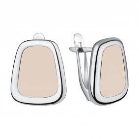 Серебряные серьги TALANT 10-7B-0000-17261 с эмалью 10-7B-0000-17261 фото