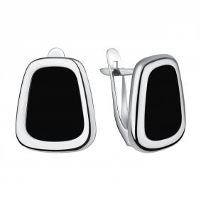 Серебряные серьги TALANT 10-7B-0000-17262 с эмалью 10-7B-0000-17262 фото