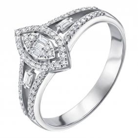 Кольцо из белого золота DOLCE DIAMOND 10016012 с бриллиантом 10016012 фото