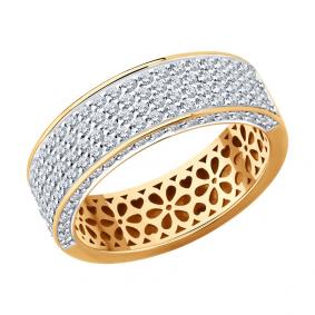 Золотое кольцо SOKOLOV 1012765 с бриллиантом 1012765 фото